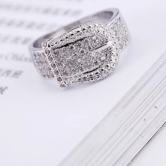 ❤ 925 belt ring - Picture 2 of 5